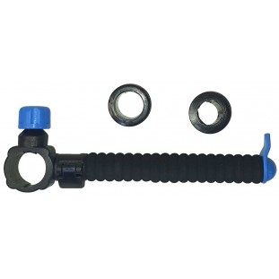 SUPPORT CANNE QUIVER EVA NOIR STRIE 20CM QUICK RELEASE SUPPORT CANNE QUIVER EVA NOIR STRIE 20CM QUICK RELEASE