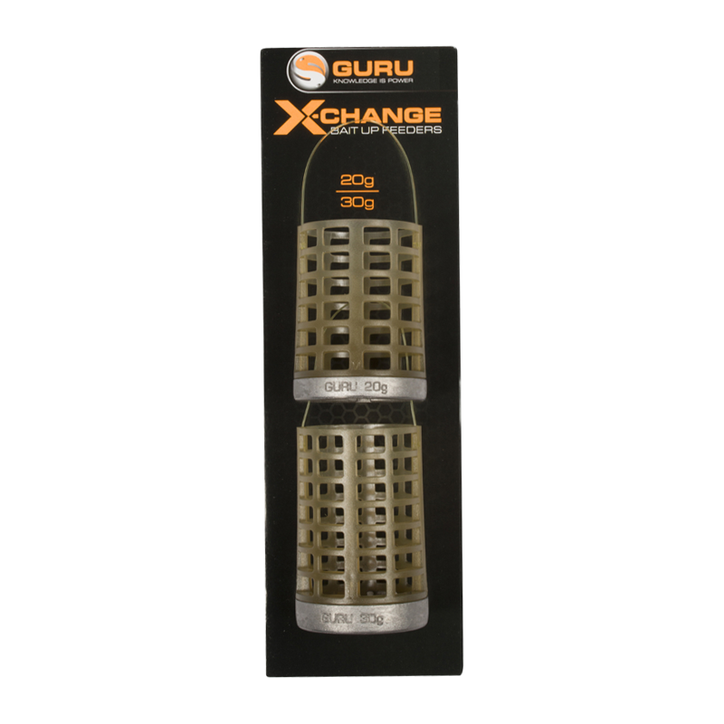 GURU X-CHANGE BAIT UP FEEDER MEDIUM 20G+LARGE 30G