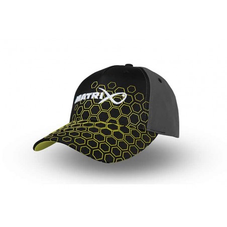 MATRIX HEX PRINT BASEBALL CAP