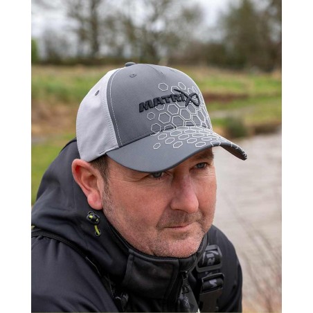 MATRIX HEX PRINT BASEBALL CAP