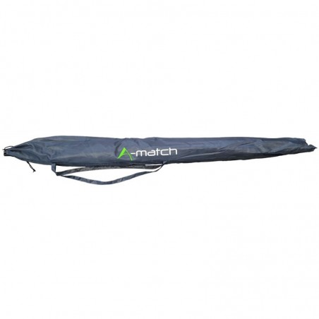 PARAPLUIE A-MATCH GRIS/VERT FLUO 2M20
