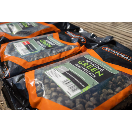 FEED PELLETS MARINE GREEN 900G