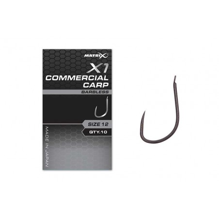 X1 COMMERCIAL CARP BARBLESS