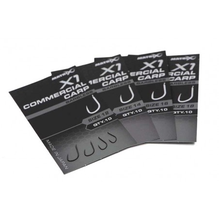 X1 COMMERCIAL CARP BARBLESS