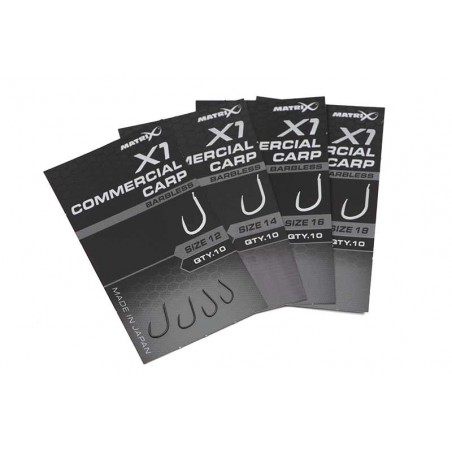 X1 COMMERCIAL CARP BARBLESS