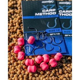 X7 CARP METHOD BARBLESS EYED
