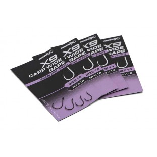 X9 CARP WIDE GAPE BARBLESS EYE