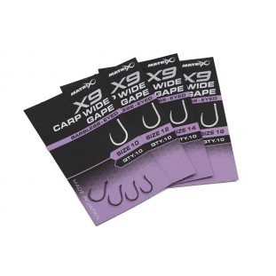 X9 CARP WIDE GAPE BARBLESS EYE