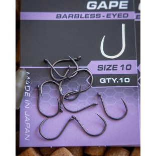 X9 CARP WIDE GAPE BARBLESS EYE