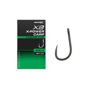 X8 X-POWER CARP BARBLESS EYED