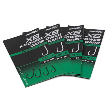 X8 X-POWER CARP BARBLESS EYED