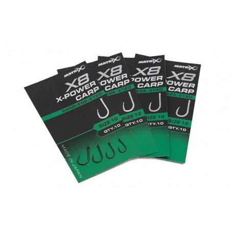 X8 X-POWER CARP BARBLESS EYED
