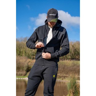 MATRIX BLACK STEALTH ZIP HOODY