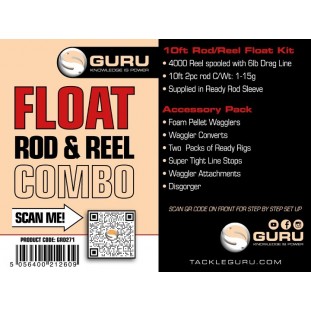 10' FLOAT ROD & REEL COMBO