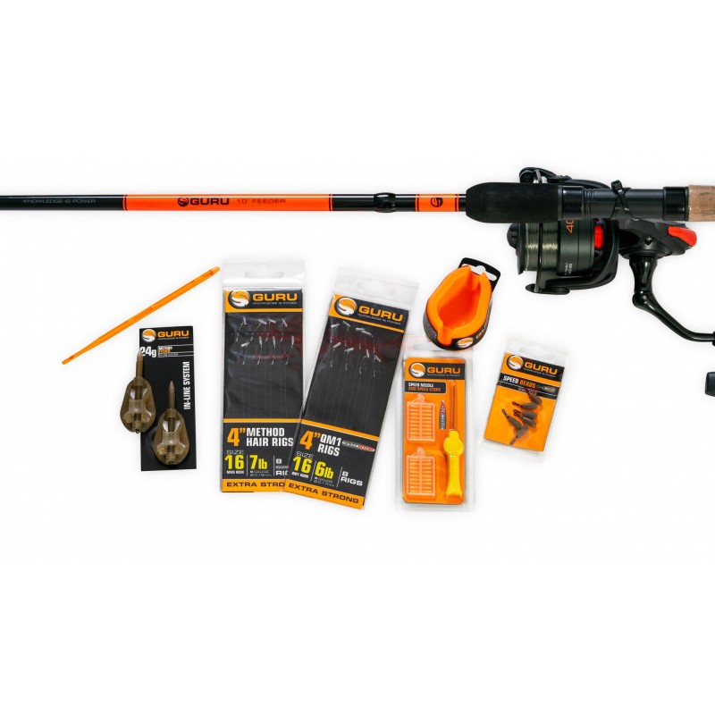 10' FEEDER ROD & REEL COMBO