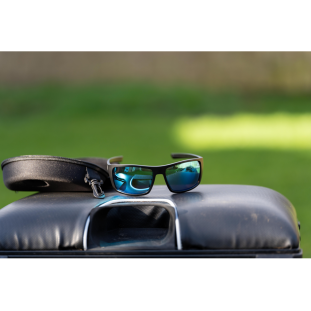 INCEPTION WRAP SUNGLASSES ICE BLUE LENS