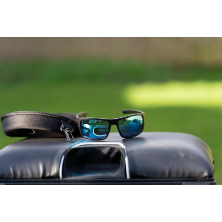 INCEPTION WRAP SUNGLASSES ICE BLUE LENS