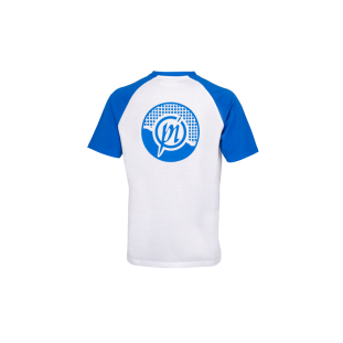 T-SHIRT LW WHITE RAGLAN