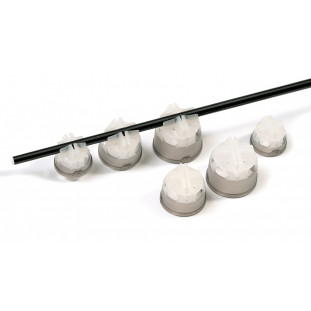 FAST RELEASE POLE POTS LARGE X 2
