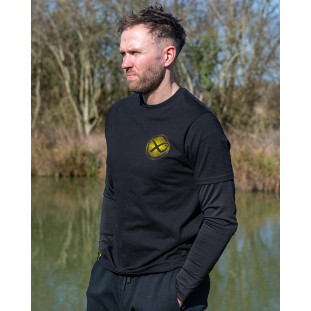 LARGE FADE LOGO T-SHIRT B/L