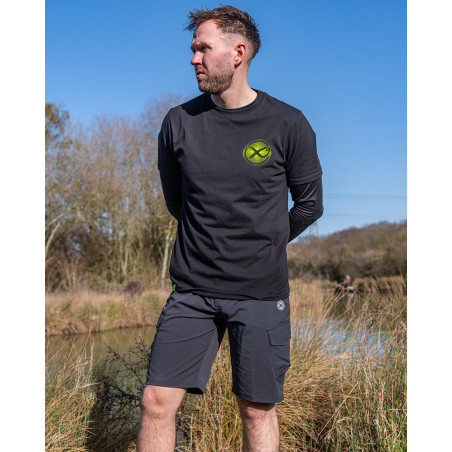 LARGE FADE LOGO T-SHIRT B/L