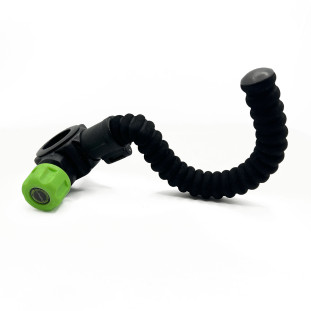 SUPPORT CANNE U EVA NOIR STRIE QUICK RELEASE