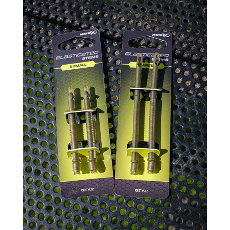 ELASTICATED STEMS X2