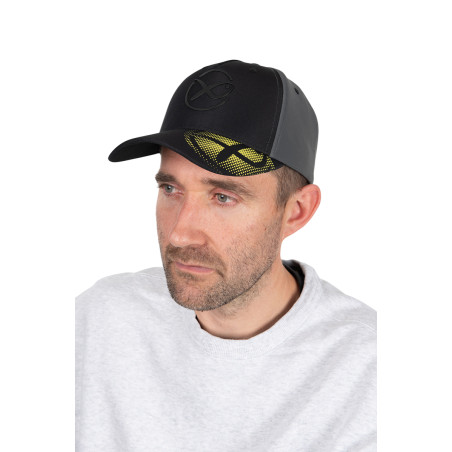FADED PRINT CAP BLACK