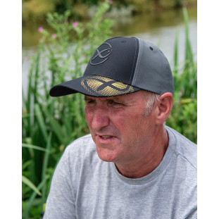 FADED PRINT CAP BLACK