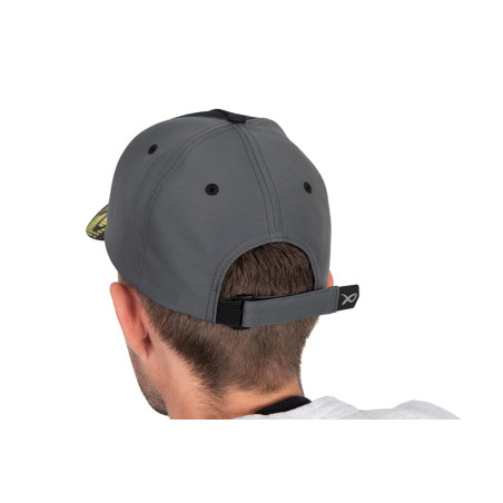 FADED PRINT CAP BLACK