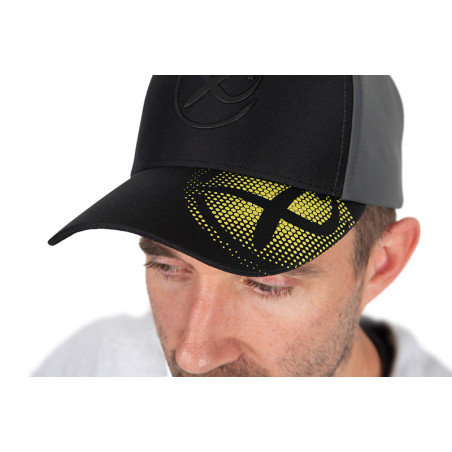 FADED PRINT CAP BLACK