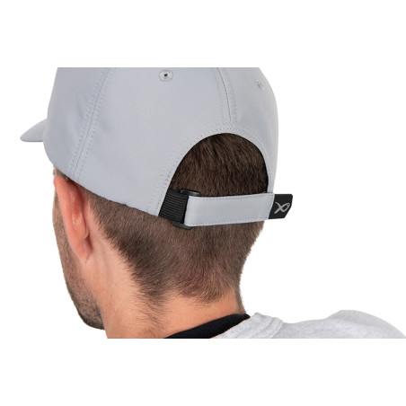 LARGE PRINT CAP LIGHT GREY