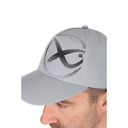 LARGE PRINT CAP LIGHT GREY