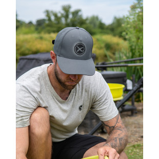 FADED PRINT CAP DARK GREY