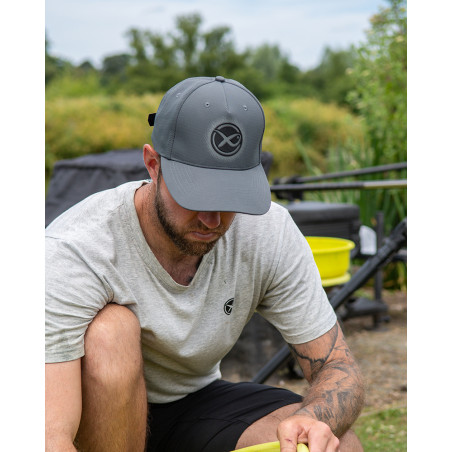 FADED PRINT CAP DARK GREY
