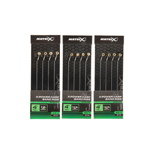 X8 X-POWER CARP BAND RIGS 10CM