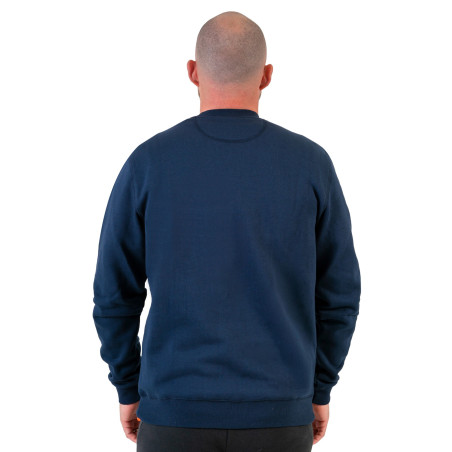 PATCH CREWNECK NAVY