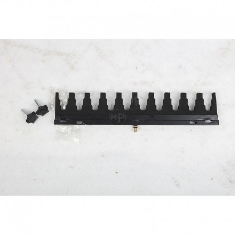 SUPPORT KITS 10 POSITIONS AMOVIBLE POUR DESSERTES AVEC INSERTS / MOUSS